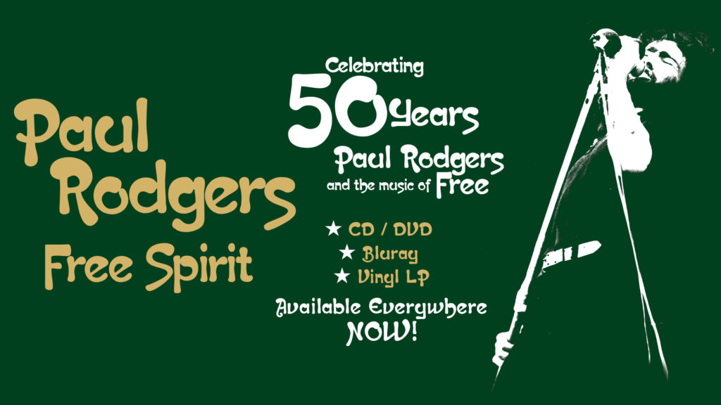 Paul Rodgers Free Spirit Out Now