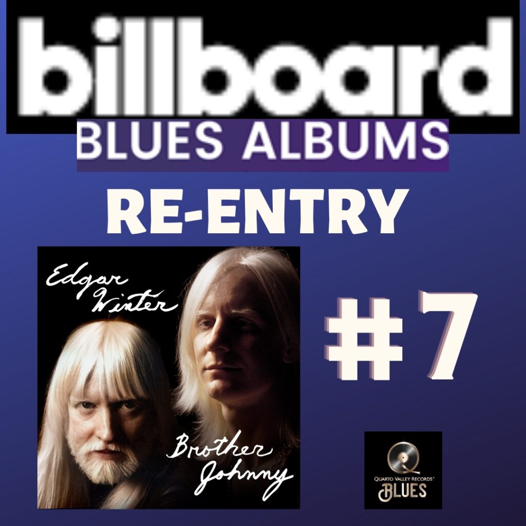 Edgar Winter’s “Brother Johnny” Re-Enters the Billboard Blues Album Charts