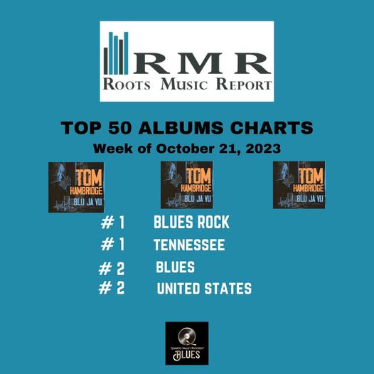 Blu Ja Vu Maintaining #1 Position on Roots Music Report’s Top 50 Albums Charts