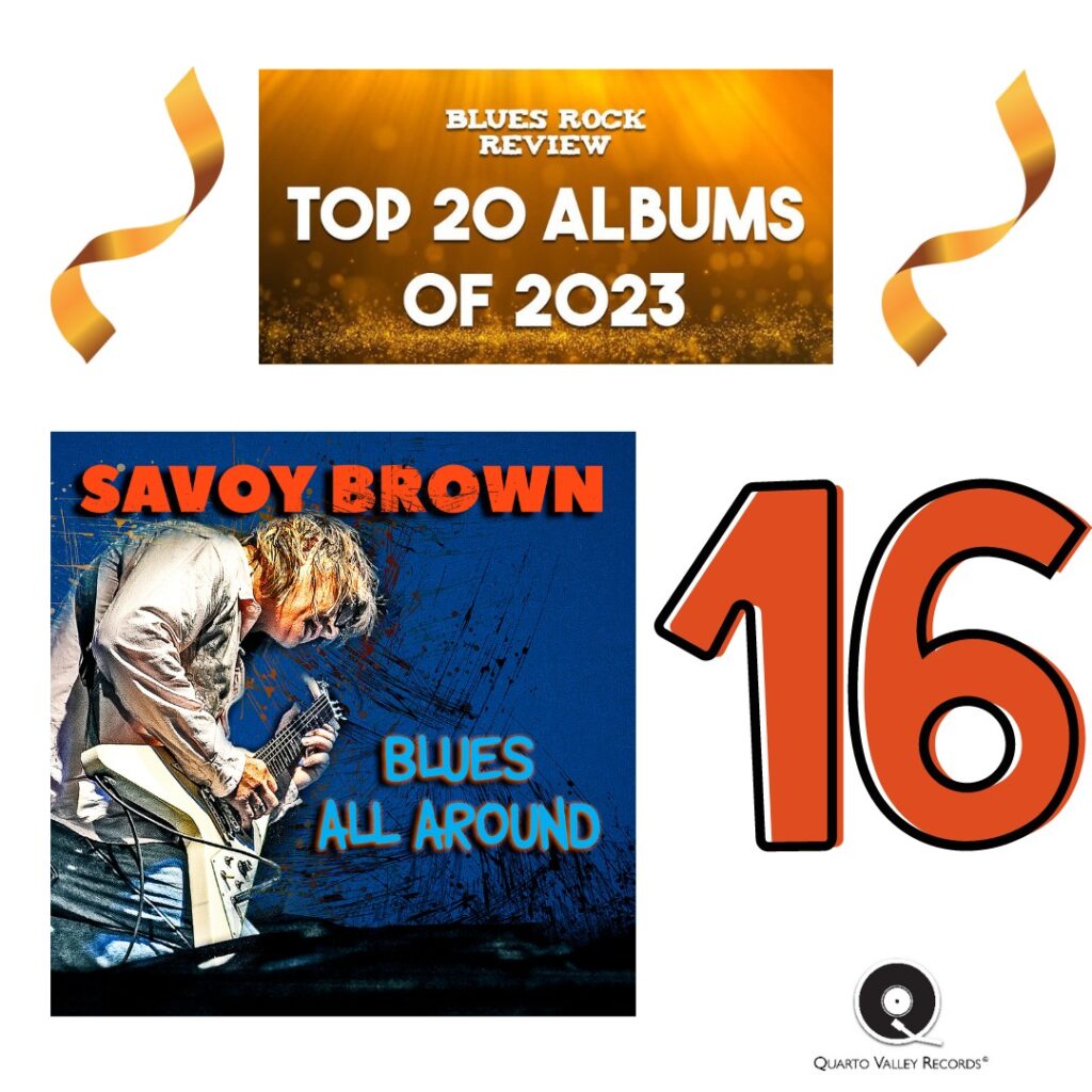 Savoy Brown’s “Blues All Around” Makes Top 20 Blues Albums of 2023