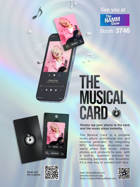 Musical Bead LLC Unveils The Musical Card